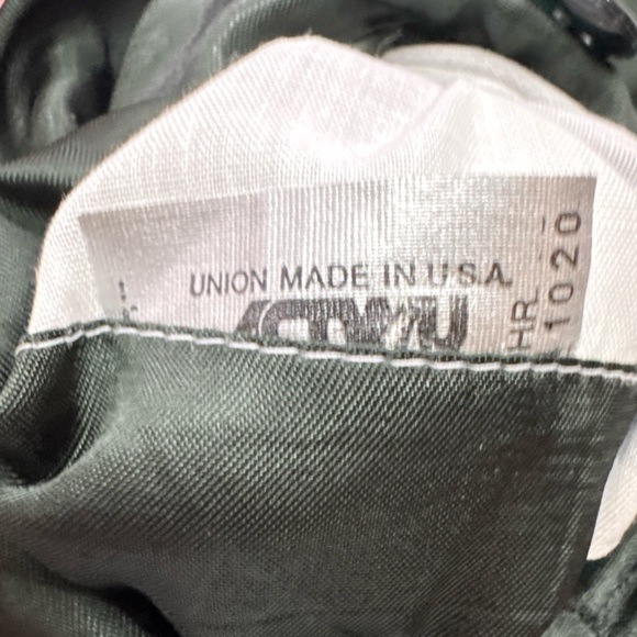 Vtg Palm Beach MASTERS Green Golf Gold Button Blazer Jacket Sport Coat 44 R - Picture 5 of 9